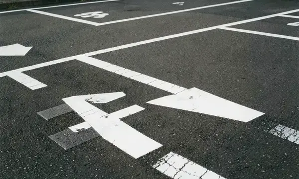 区画線